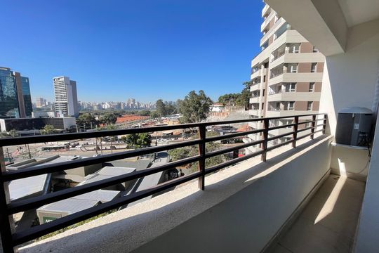 Varanda de kitnet/studio para alugar com 1 quarto, 25m² em Butantã, São Paulo
