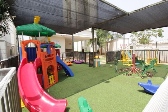 Área comum - Playground de apartamento para alugar com 2 quartos, 50m² em Shopping Park, Uberlândia