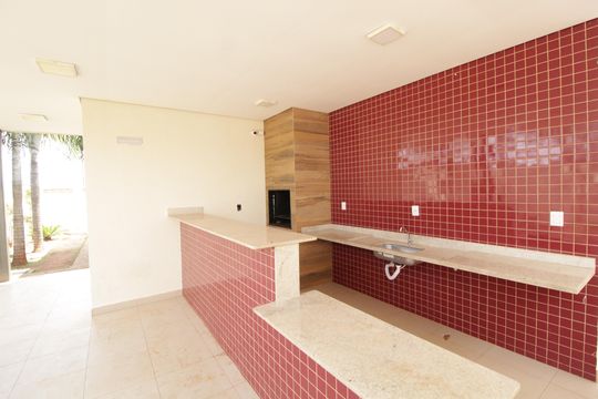 Área comum - Churrasqueira de apartamento para alugar com 2 quartos, 50m² em Shopping Park, Uberlândia