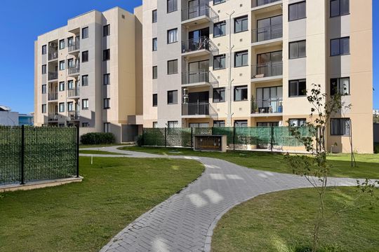 Fachada de apartamento à venda com 2 quartos, 50m² em Recreio dos Bandeirantes, Rio de Janeiro
