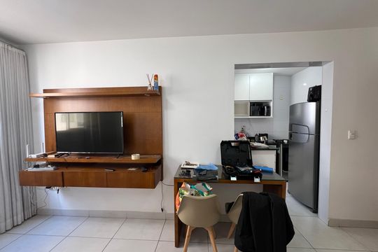 Sala de apartamento para alugar com 2 quartos, 58m² em Ouro Preto, Belo Horizonte