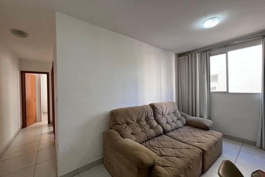 Sala de apartamento para alugar com 2 quartos, 58m² em Ouro Preto, Belo Horizonte