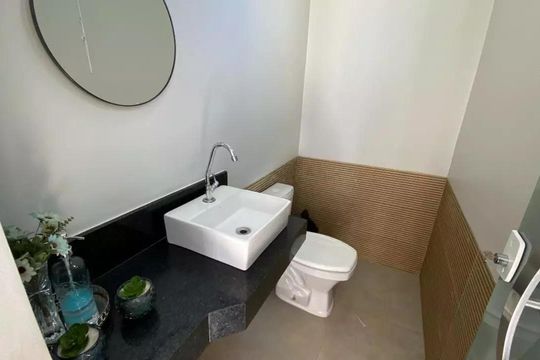 Lavabo de casa para alugar com 3 quartos, 180m² em Santa Rosa, Uberlândia