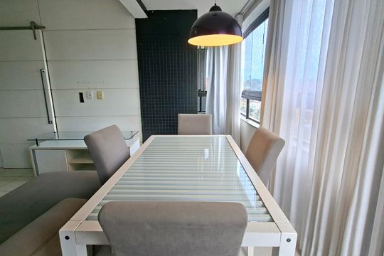 Sala de apartamento para alugar com 2 quartos, 55m² em Federação, Salvador