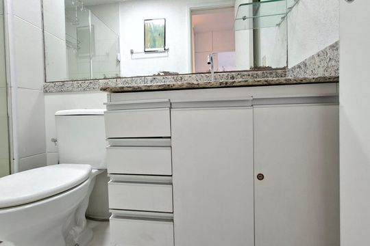 Suíte quarto 2 de apartamento para alugar com 2 quartos, 55m² em Federação, Salvador