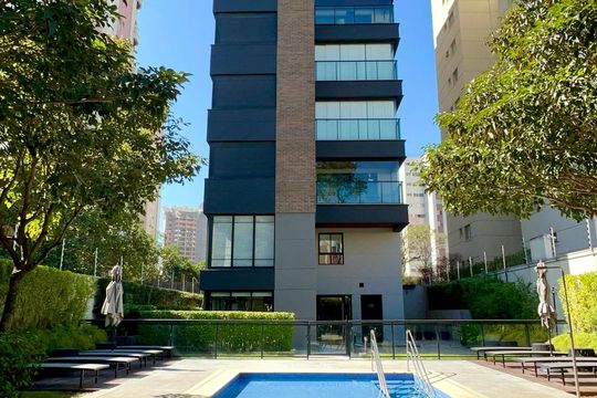 Fachada de apartamento à venda com 1 quarto, 70m² em Pinheiros, São Paulo