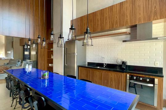 Área comum de apartamento à venda com 1 quarto, 70m² em Pinheiros, São Paulo