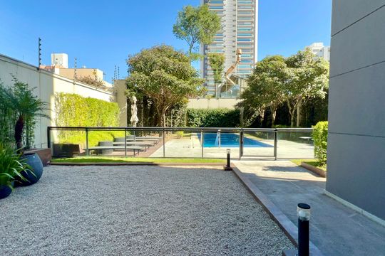 Área comum de apartamento à venda com 1 quarto, 70m² em Pinheiros, São Paulo