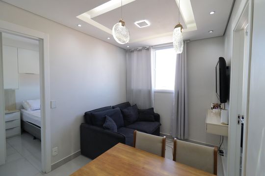 Sala de apartamento à venda com 2 quartos, 35m² em Vila Inglesa, São Paulo