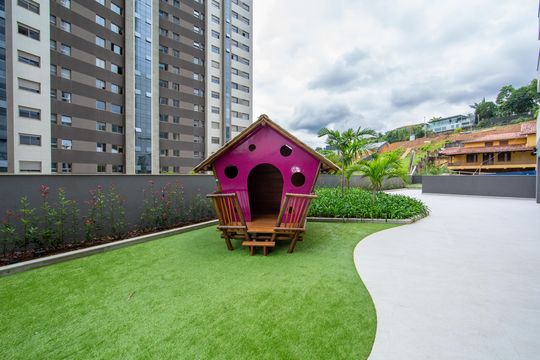 PLAYGROUND de apartamento à venda com 4 quartos, 207m² em Vila das Flores, Nova Lima