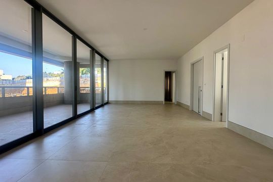 Sala de apartamento à venda com 4 quartos, 208m² em Vila das Flores, Nova Lima