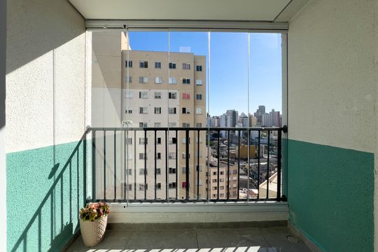 Varanda de apartamento para alugar com 2 quartos, 51m² em Liberdade, São Paulo