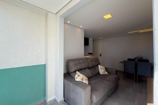 Varanda de apartamento para alugar com 2 quartos, 51m² em Liberdade, São Paulo