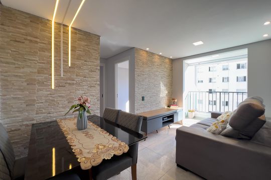 Sala de apartamento para alugar com 2 quartos, 51m² em Liberdade, São Paulo