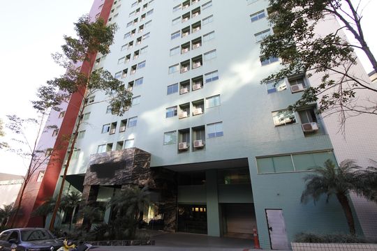 Fachada de kitnet/studio à venda com 1 quarto, 29m² em Buritis, Belo Horizonte