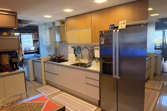 Cozinha de apartamento à venda com 4 quartos, 120m² em Recreio dos Bandeirantes, Rio de Janeiro