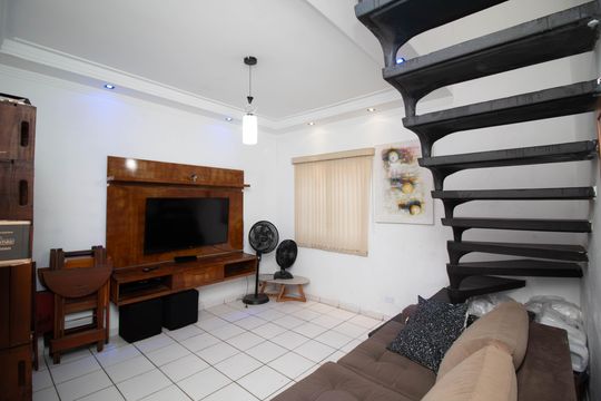 Sala de casa para alugar com 2 quartos, 100m² em Vila Barros, Guarulhos