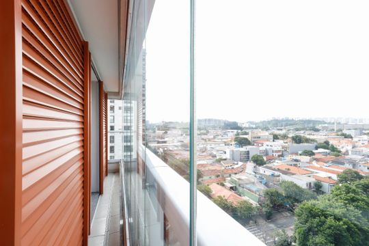 Varanda de apartamento à venda com 3 quartos, 157m² em Vila Anastácio, São Paulo