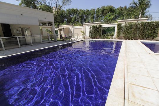 Área comum - Piscina de apartamento para alugar com 2 quartos, 45m² em Patrimônio, Uberlândia