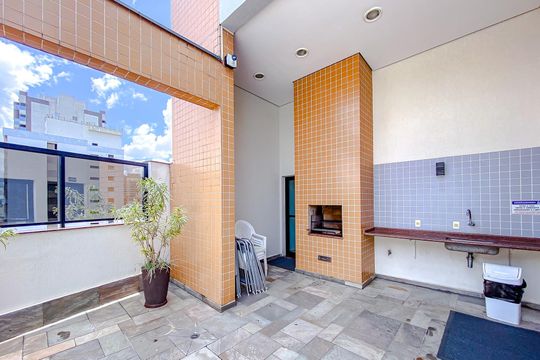 Área comum - Churrasqueira de apartamento para alugar com 3 quartos, 130m² em Vila Regente Feijó, São Paulo