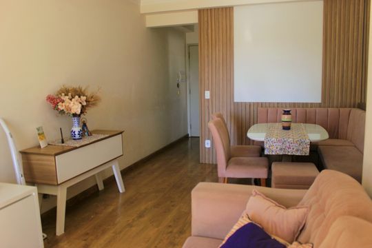 Sala  de apartamento à venda com 3 quartos, 71m² em Picanço, Guarulhos