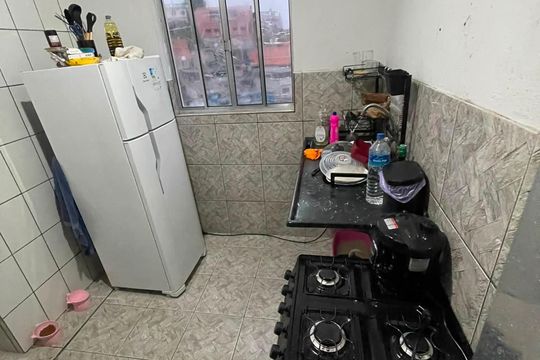 Cozinha de casa à venda com 5 quartos, 109m² em Grajaú, São Paulo
