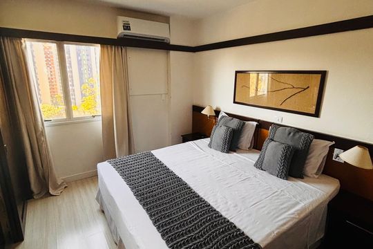 Quarto de apartamento à venda com 1 quarto, 39m² em Alphaville Industrial, Barueri