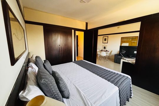 Quarto de apartamento à venda com 1 quarto, 39m² em Alphaville Industrial, Barueri