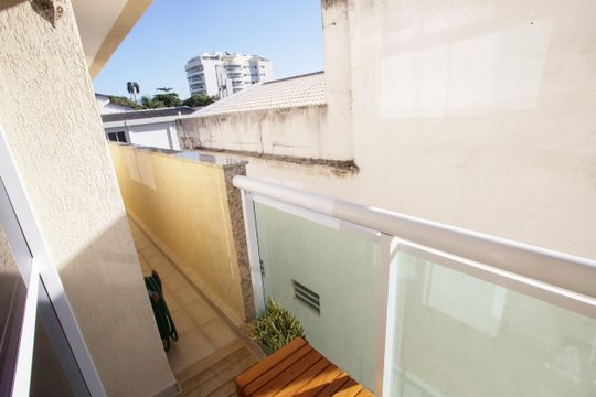 Varanda da Sala de apartamento à venda com 2 quartos, 60m² em Pechincha, Rio de Janeiro