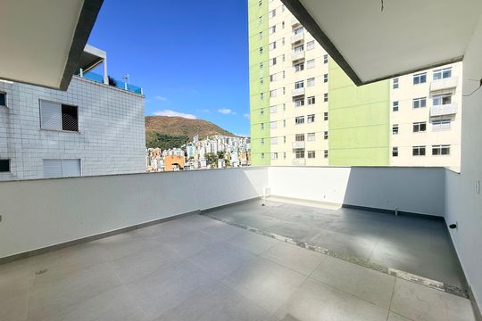 Varanda de apartamento à venda com 2 quartos, 85m² em Buritis, Belo Horizonte