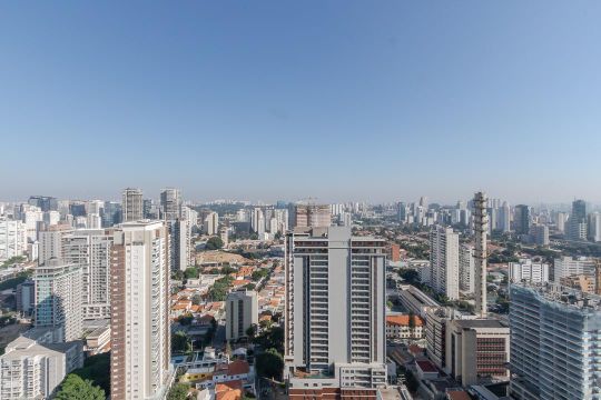 Vista da Cobertura de kitnet/studio para alugar com 1 quarto, 30m² em Jardim das Acacias, São Paulo