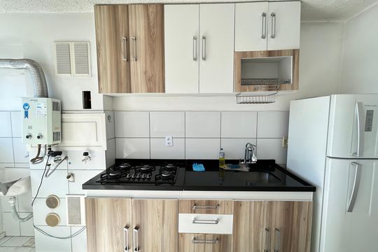 Cozinha - Armários de apartamento para alugar com 2 quartos, 47m² em Honório Gurgel, Rio de Janeiro