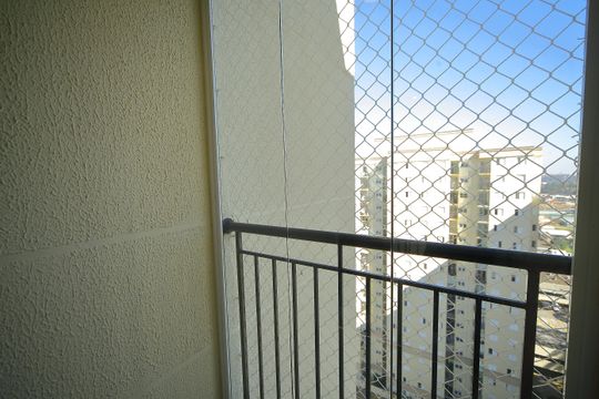 varanda da Sala de apartamento à venda com 2 quartos, 49m² em Planalto, São Bernardo do Campo