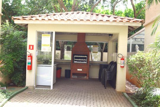 Área comum - Churrasqueira de apartamento à venda com 2 quartos, 49m² em Planalto, São Bernardo do Campo