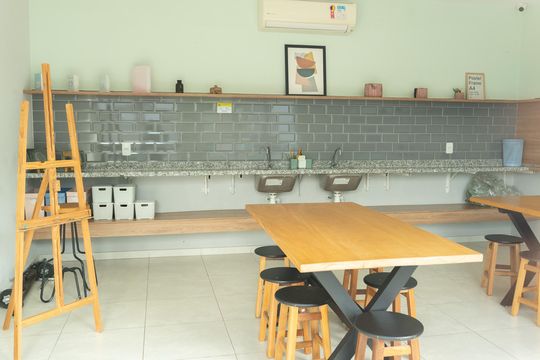 Área comum de apartamento para alugar com 3 quartos, 80m² em Balneário Tropical, Paulínia