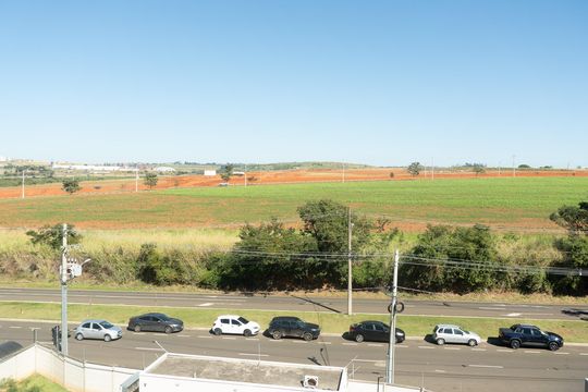 Vista da Varanda de apartamento para alugar com 3 quartos, 80m² em Balneário Tropical, Paulínia