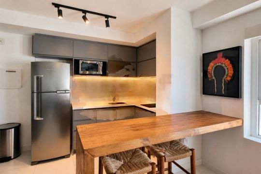 Apartamento à venda com 1 quarto, 40m² em Brooklin, São Paulo