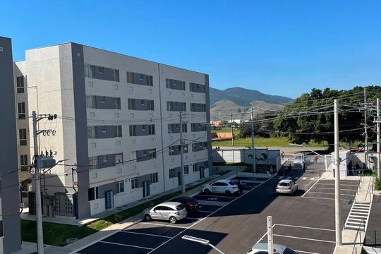 Área externa de apartamento para alugar com 2 quartos, 42m² em Jardim Paraíso, Nova Iguaçu