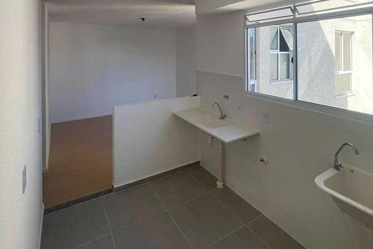 Cozinha de apartamento para alugar com 2 quartos, 42m² em Jardim Paraíso, Nova Iguaçu