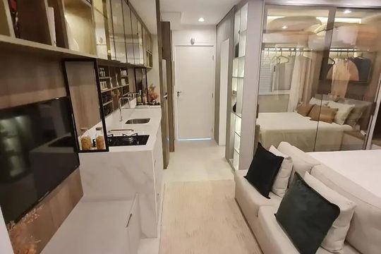 Apartamento à venda com 2 quartos, 25m² em Vila Nova Conceição, São Paulo