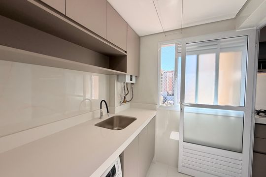 Área de Serviço de apartamento à venda com 3 quartos, 113m² em Jardim Messina, Jundiaí
