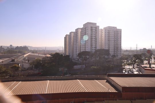 Vista da sala de apartamento para alugar com 3 quartos, 60m² em Parque Marajoara, Santo André