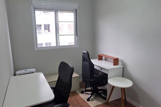 Quarto de apartamento à venda com 2 quartos, 51m² em Vila Metalúrgica, São Paulo