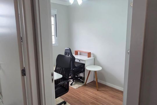 Quarto de apartamento à venda com 2 quartos, 51m² em Vila Metalúrgica, São Paulo