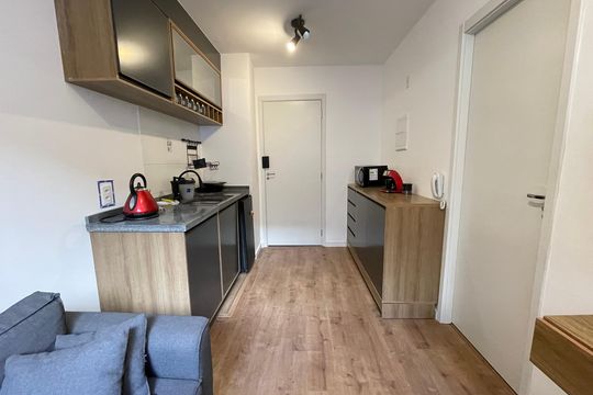 Sala de apartamento para alugar com 1 quarto, 25m² em Butantã, São Paulo