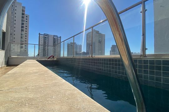 Área comum - Piscina de kitnet/studio para alugar com 1 quarto, 36m² em Presidente Altino, Osasco