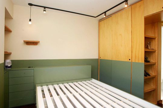 Quarto Suíte de apartamento para alugar com 1 quarto, 56m² em Santana, Porto Alegre