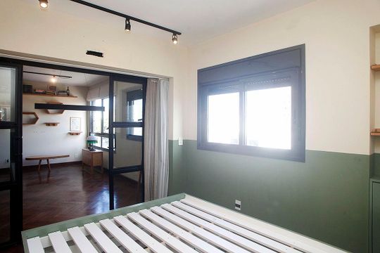 Quarto Suíte de apartamento à venda com 1 quarto, 56m² em Santana, Porto Alegre