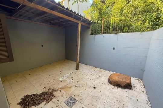 Área de serviço de casa para alugar com 2 quartos, 55m² em Loteamento Jardim Timbaúva, Gravataí