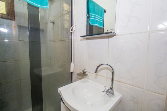 Banheiro de casa para alugar com 3 quartos, 210m² em Bento Ribeiro, Rio de Janeiro